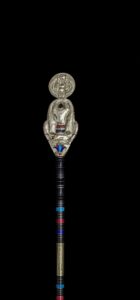 150cm Abanus Wood Was Scepter: Egyptian God Horus Power Staff - Image 7