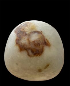 Handcarved Egyptian Alabaster Bowl: Glowing Stone Decor - Image 7