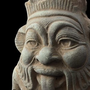 Hand-Carved God Bes Statue: Egyptian Art Home Decor - Image 7