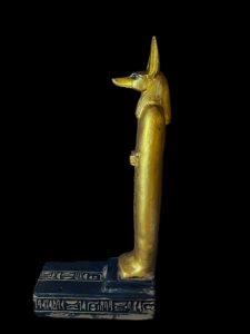 Rare Stone Anubis Statue: Egyptian God Statuette - Image 7