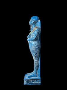 God Ptah Statue: Rose & Black Granite Egyptian Replica - Image 7