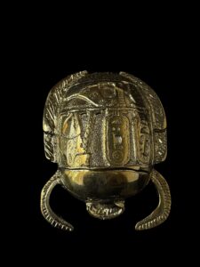 Egyptian Scarab, The decorative Good luck scarab in Ancient Egypt. - Image 7