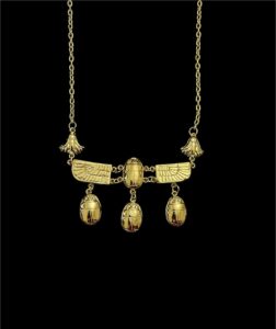 Egyptian Scarab Pectoral Necklace: Ancient Egypt Style - Image 7