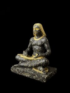 Handmade Egyptian Scribe Statue: Ancient Egypt Decor - Image 7