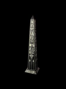 Egyptian Obelisk with Ancient Hieroglyphics: Customizable Inscriptions - Image 7