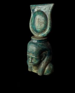 Rare Hathor statue from Ancient Egypt. 1 of 1 . The one-of-a-kind Hathor sculpture. - Image 7
