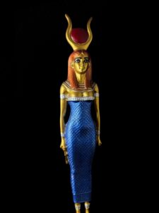 Manifest Handmade Goddess Hathor Statuette , Statue for the Egyptian Goddess Venus - Image 7