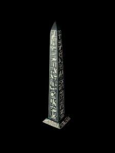 Egyptian Obelisk with Ancient Hieroglyphics: Customizable Inscriptions - Image 7