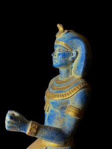 King Tutankhamun Ka Statue: Egyptian Guardian Stone Sculpture - Image 7