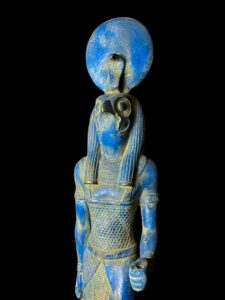 Rare Falcon Egyptian God Ra Statue: God of Sun & Sky - Image 7