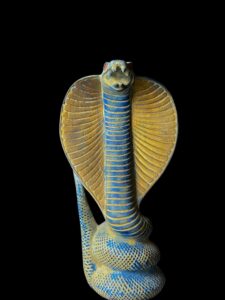 Ancient Egyptian Uraeus cobra statue, snake gifts for Snakes lovers - Image 7