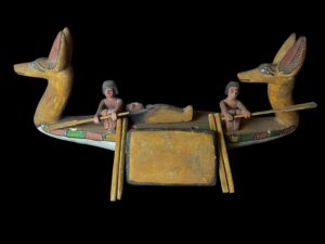 Egyptian Museum Ship: Royal Coffin Memorial Procession Replica - Image 7