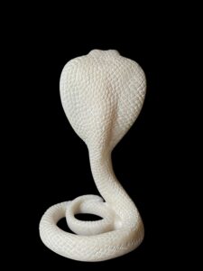 Ancient Egyptian Uraeus cobra statue, snake gifts for Snakes lovers - Image 7