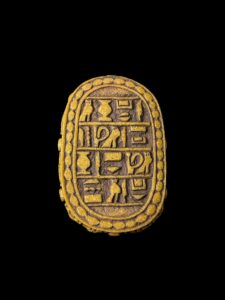 Large Egyptian Scarab, The decorative Good luck scarab in Ancient Egypt. - Image 7