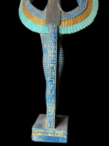 colorful Goddess Isis statue, unique Isis goddess Statue. - Image 7