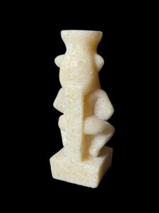 Hand-Carved God Bes Statue: Authentic Egyptian Art Decor - Image 7