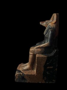 Rare Granite Anubis Statue: Egyptian God Statuette - Image 7