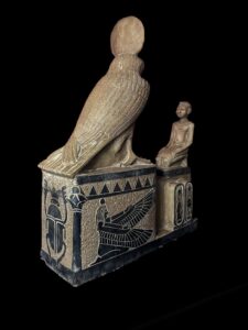 Egyptian God Ra/Horus Replica Statue - Museum Art Artifact - Image 7