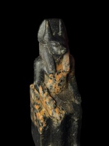 Granite Anubis Statue: Rare Egyptian God Statuette - Image 7