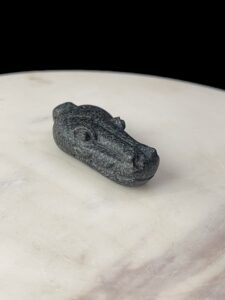 Natural Stone Sobek Amulet: Egyptian Crocodile God Pendant - Image 7