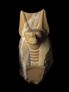 Quartz Egyptian God Anubis Statue: Afterlife Decor - Image 7