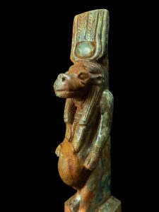 Handmade Egyptian Goddess Taweret Statue: Hippo Crocodile Symbol - Image 7