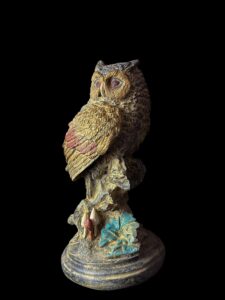 Egyptian Owl Sculpture: Ancient Art Replica - Image 7