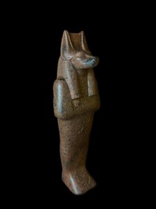 Stone Egyptian God Anubis Statue: Jackal God of Afterlife - Image 7