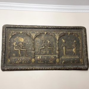 Nefertiti Tomb Wall Relief: Ancient Egyptian Gods Ra & Osiris - Image 7