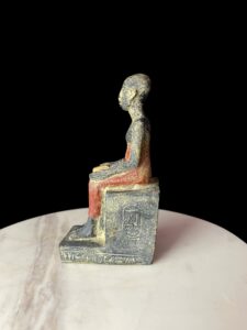 Museum Imhotep Statue - Ancient Egyptian Engineer Imhotep - the builder of Djoser's unprecedented step pyramid complex - Image 7