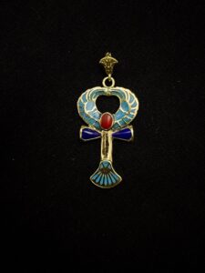 Brass Egyptian Ankh Cross Pendant: Key of Life - Image 7