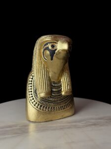 Egyptian God Horus Statue: Falcon God of the Sky, Fiberglass Art - Image 7