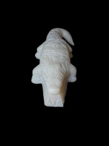 Alabaster Egyptian God Sobek Crocodile Statue - Image 7