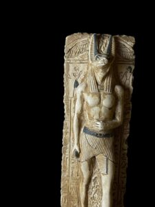 Stone Egyptian God Anubis Statue: Jackal God of Afterlife - Image 7