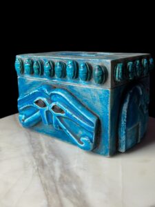 Egyptian Goddess Sekhmet Box: Eye of Horus, Scarab Beetle Symbol - Image 7