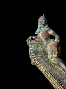 Large Egyptian Queen Cleopatra Statue: Handcrafted Home Decor - Image 8