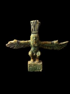 Hand-Carved Porcelain God Bes Statue: Egyptian Home Decor - Image 8