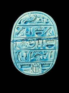 Egyptian Scarab, The decorative Good luck scarab in Ancient Egypt. - Image 8