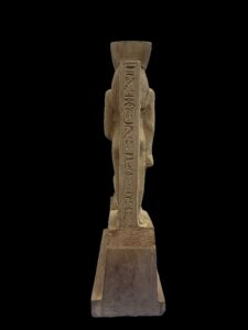 Large Stone Goddess Unut Statue: Egyptian Rabbit Form - Image 8