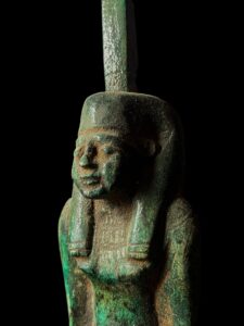 Vintage Maat Statue: Egyptian Goddess of Justice - Image 8