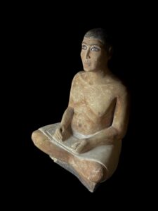 Egyptian Scribe Statue: Ancient Egypt Replica Artifact - Image 8