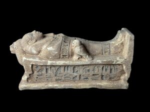 Egyptian Sarcophagus Replica: Ancient Egypt Artifact, Home Decor Statue - Image 8