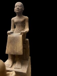 Egyptian Mythology Statue: Knowledge Transfer Scene, Made in Egypt - Image 8