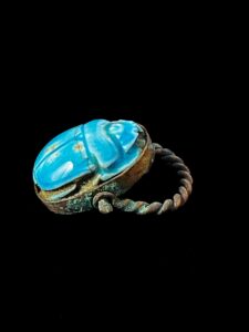 Handmade Egyptian Scarab Ring - Image 8