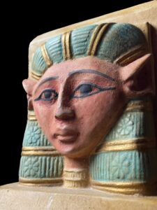 Manifest Handmade Goddess Hathor Statuette , Statue for the Egyptian Goddess Venus - Image 8