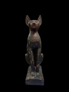 Granite Bastet Cat Statue: Egyptian Decor Made in Egypt - Image 8