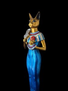Ancient Egyptian Goddess Bastet statue, Home decor statues made in Egypt - Image 8