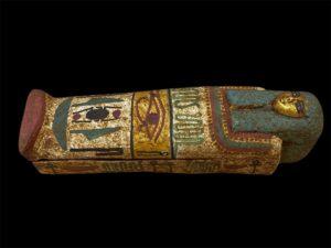 Hand Carved Wooden Ushabti - Vintage Egyptian Shabti Statue - Image 8