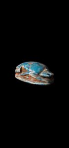 Vintage Quartz Scarab Beetle: Egyptian Good Luck Decor - Image 8