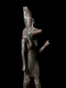 Egyptian God Sobek Statue - Crocodile God of the Nile - Image 8